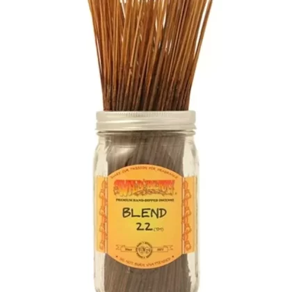 Wild Berry Traditional Incense Sticks (100 Pack) - Fragrance#Blend 22>Blueberry Blast>Brown Sugar Oatmeal>Candy Cane>Carmen Miranda’s Hat>Champa Flower>Cherry Vanilla>Clove>Cotton Candy>Drag (2314B1)
