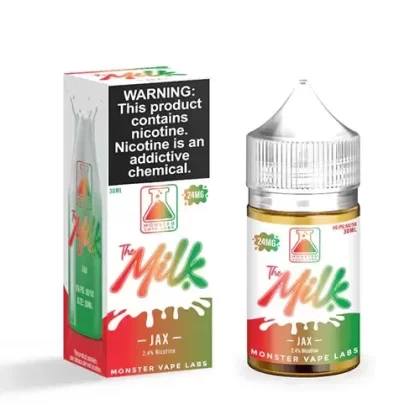 Jam Monster SALT Milk Jax Vape e-Liquid 30mL - Vape Product, Vape Product