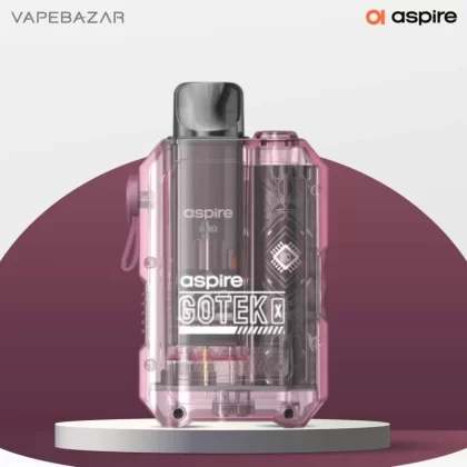 Aspire – Gotek X – Pod Kit – Transparent Pink