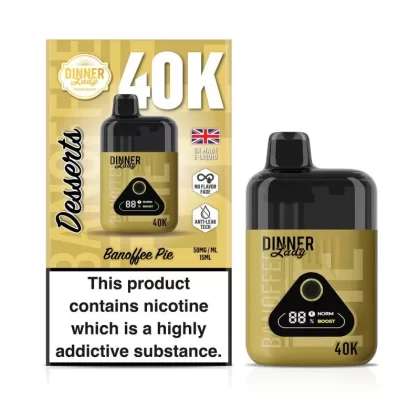 Dinner Lady 40K Desserts - Caramel Sticky Pudding - Skullvaping