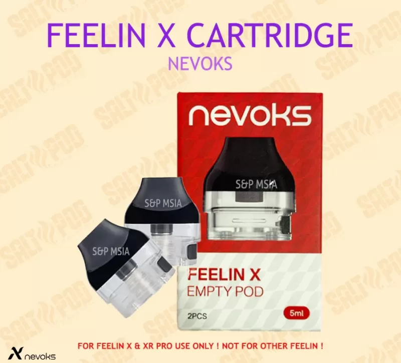 Nevoks Feelin X Empty Cartridge 5ml 2 Pcs Pack - Vapeandgo Com My - Image 2