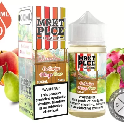 Nectarine Pitaya Pear by MRKT PLCE 100ml - Vape Product, Vape Product