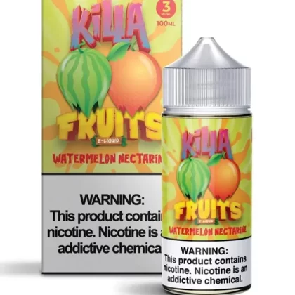Killa Fruits Watermelon Nectarine 120ml E Liquid
