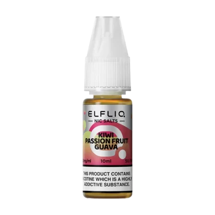 Kiwi Passionfruit Guava Elfliq Nic Salt by Elfbar