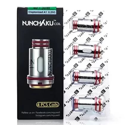 Uwell Nunchaku Replacement Coil 0.25 OHM (pack of 4)