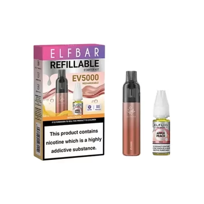 Elf Bar EV5000 Einweg-Pod-Kit + 20 mg ElfLiq-Salz