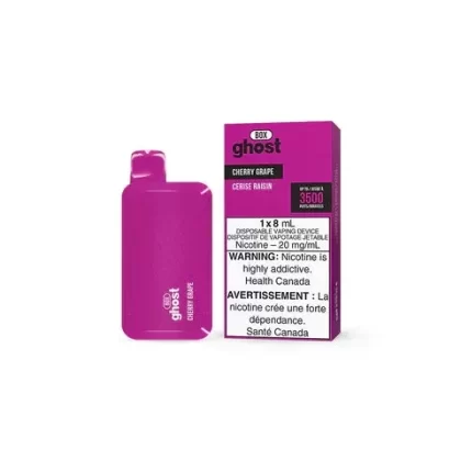 GHOST BOX DISPOSABLE – 3500 Puffs - Apple Grape ICE, Blue Raspberry Lemon