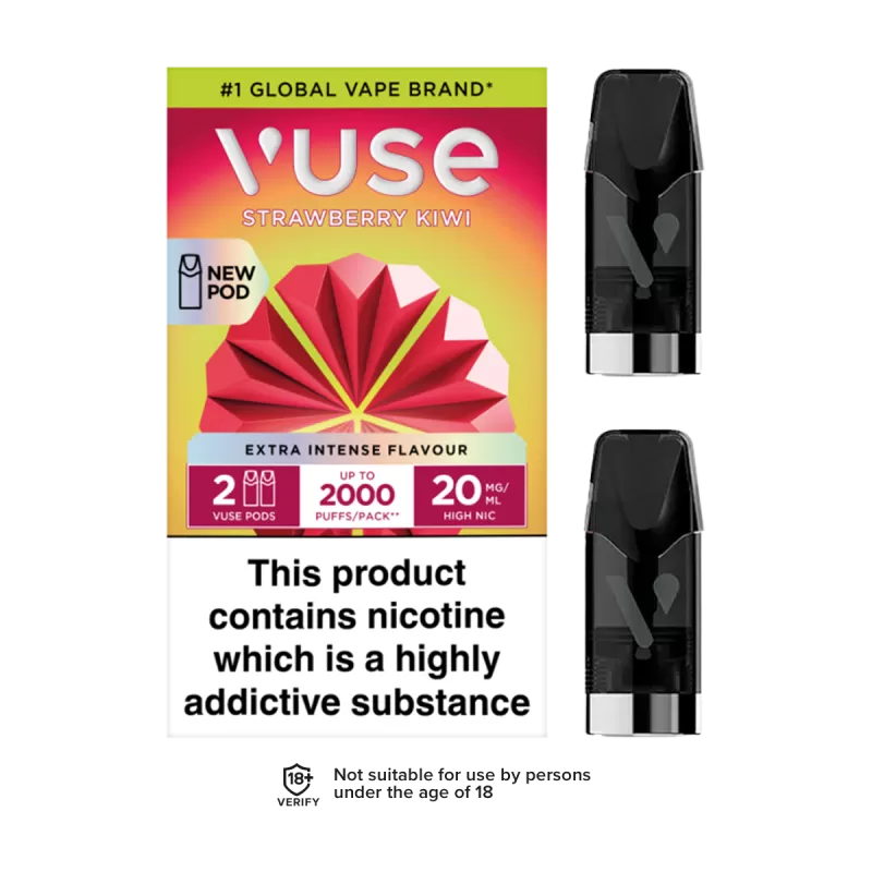 Strawberry Kiwi Vuse Pro Pods - Vapeshop Co