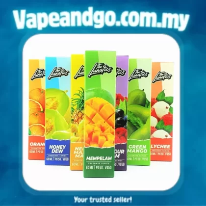 Lunatics Freebase Fruity Series 60ml - Vapeandgo Com My