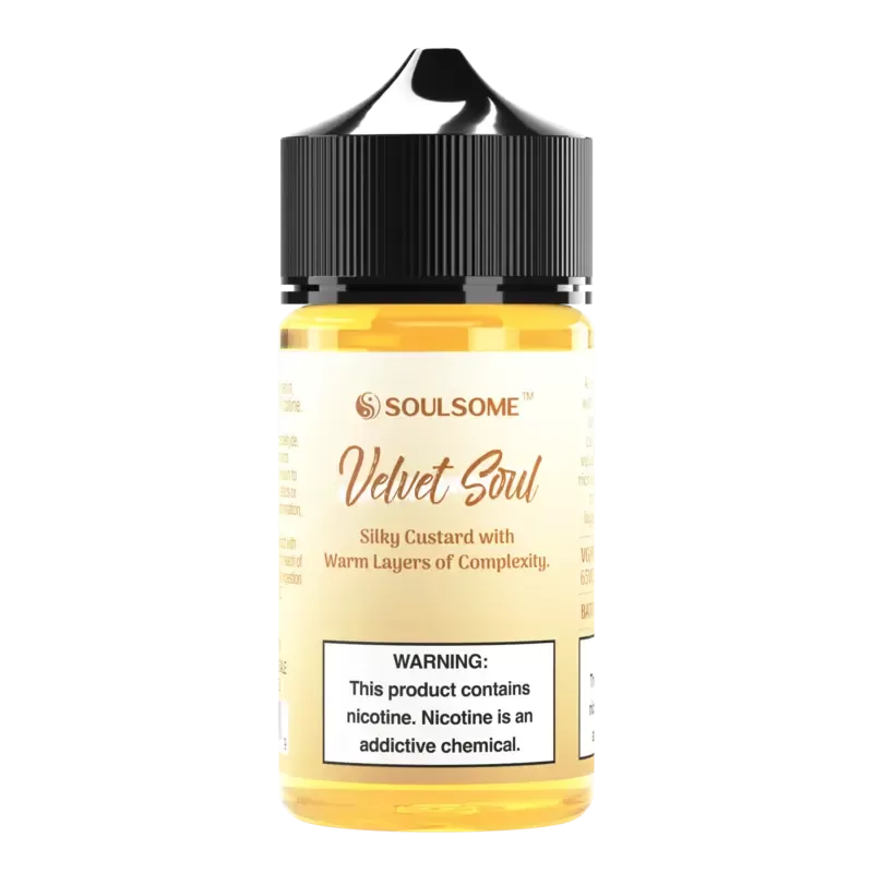 Velvet Soul Vanilla Custard Vape Juice by SoulSome