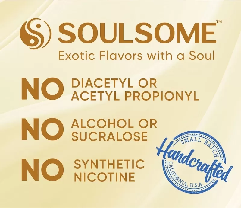 Velvet Soul Vanilla Custard Vape Juice by SoulSome - Image 2