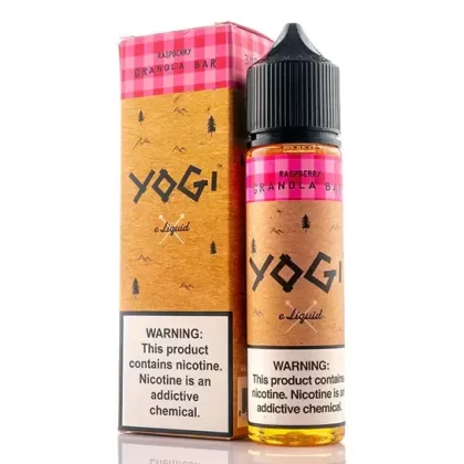 Yogi Raspberry Granola Bar Vape e-Liquid 60mL - Vape Product, Vape Product