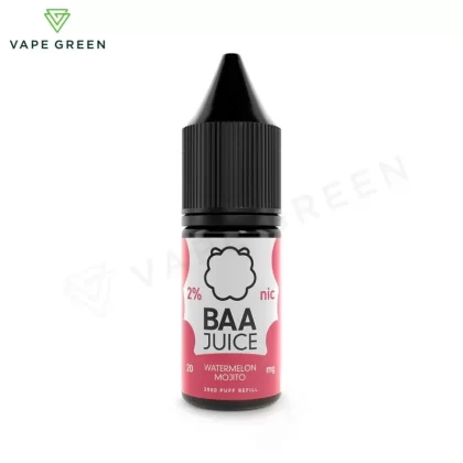 Watermelon Mojito Nic Salt E-Liquid by Baa Juice - Eliquidsupply