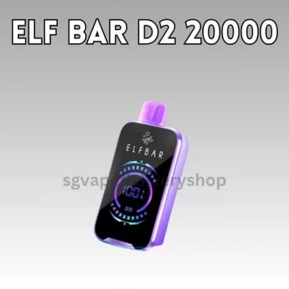 Elf Bar Raya D2 20000 Puffs - Grape Slurpee