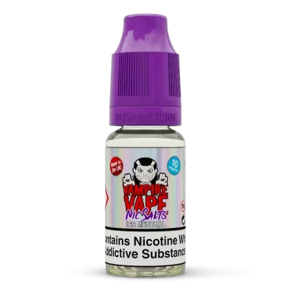 VAMPIRE VAPE ICE MENTHOL 10ML NIC SALT E-LIQUID