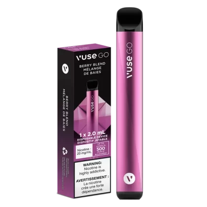 VUSE Disposable Vape – VUSE GO Disposable – Berry Blend – 500 Puffs