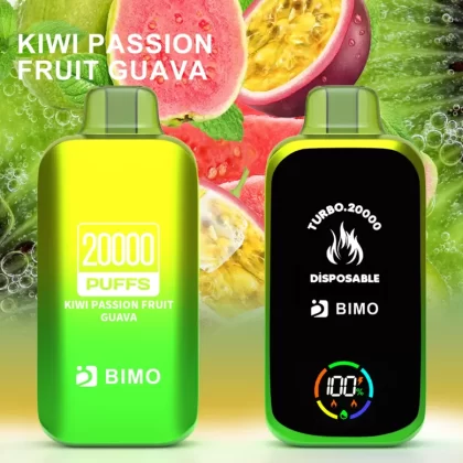 BIMO Turbo 20000 Puffs – Passion Fruit Kiwi Guava - Ozvapeone