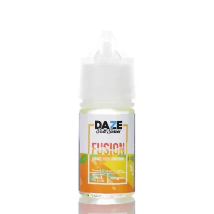 7 Daze Fusion TFN Salt - Orange Yuzu Tangerine - 30ml - Eliquid.Com