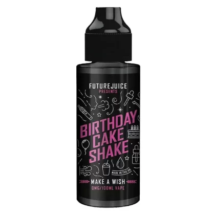 Birthday Cake Shake 100ml Shortfill E-Liquid by Future Juice - Ecigpremium