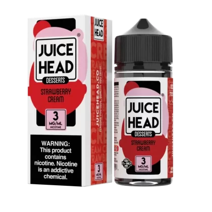 Juice Head Strawberry Cream Vape Juice