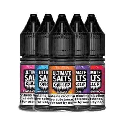 10x Ultimate Salts Nic Salt Juice 10ml – Nicotine Salt e liquid – TPD - Vapestorm Co