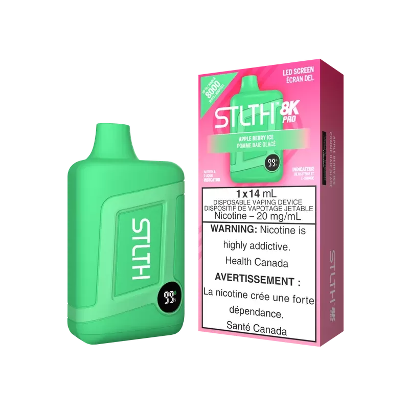STLTH BOX 8K PRO DISPOSABLE – APPLE BERRY ICE