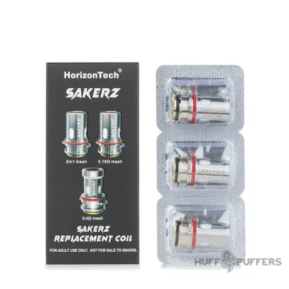 Horizon Sakerz Coils - Resistance#0.16 ohm Mesh (rated 70W)>0.17 ohm 2in1 Mesh (rated 70W)>0.4 ohm Mesh (rated 40W)