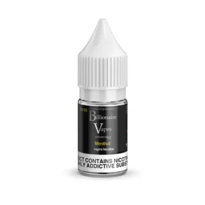 Billionaire Vapes 50/50 Eliquid 10ml Menthol