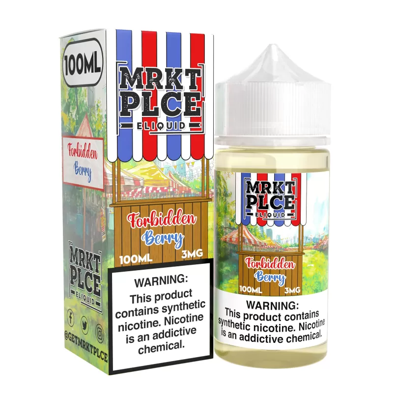 MRKTPLCE - Forbidden Berry - 100ML E-Liquid - 0MG