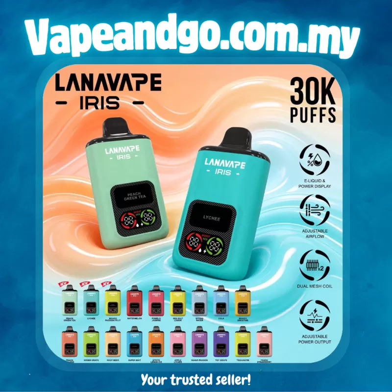 Lana Iris 30k Disposable - Vapeandgo Com My
