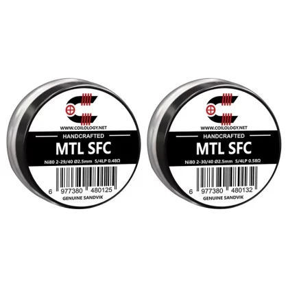 Coilology 2pcs Pre-built Ni80 MTL SFC Coil