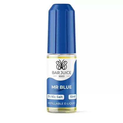 Bar Juice 5000 Mr Blue Nic Salt E-Liquid - 10mg - Vape Product