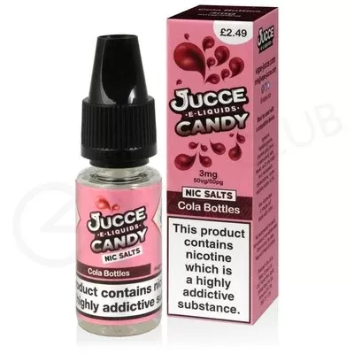 Cola Bottles Nic Salt E-Liquid by Jucce Candy