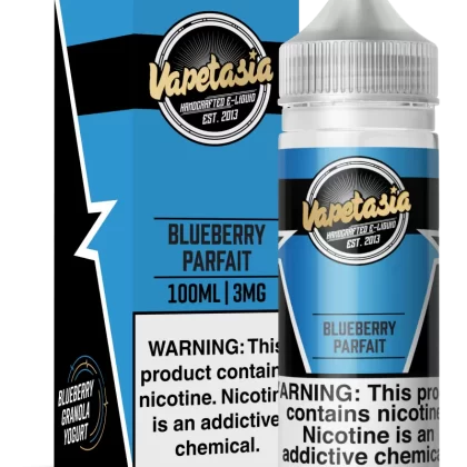 Vapetasia - Blueberry Parfait - 100ML E-Liquid - 3MG