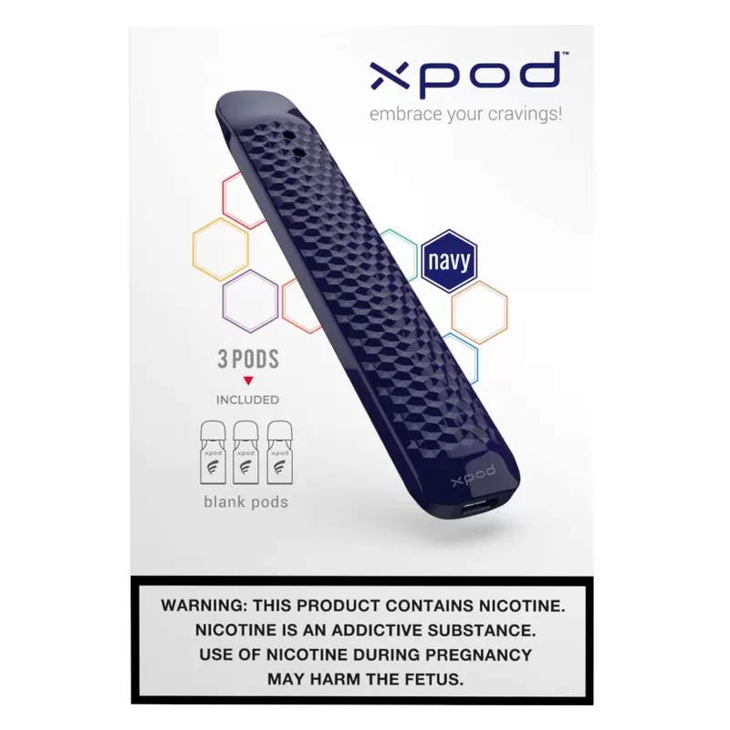 XPOD – Vape Pod Starter Kit – Navy