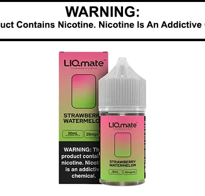 STRAWBERRY WATERMELON BY 7 DAZE LIQMATE SALTS 30ML - Vapejuice