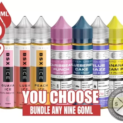 BSX Bundle 9x60ml (540ml)