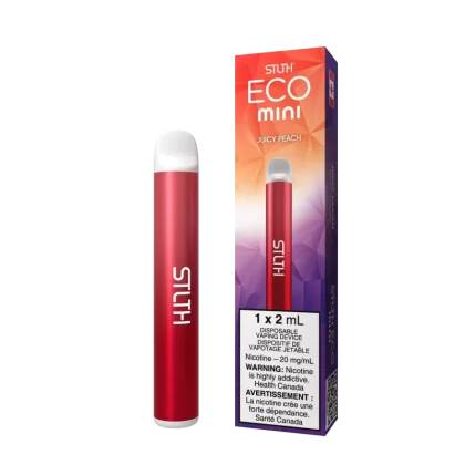STLTH ECO MINI - Juicy Peach - 20 mg/mL (wholeseller) - Excise ON, 20 mg/mL (wholeseller) - Excise FED