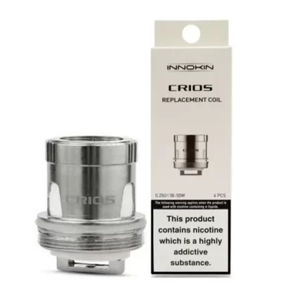INNOKIN CRIOS REPLACEMENT VAPE COILS - Option#0.25 Ohm - Four Pack>0.65 Ohm - Four Pack