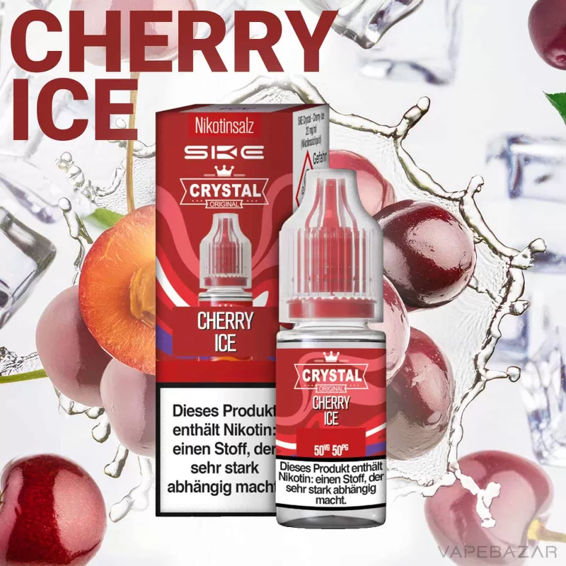 SKE Crystal Liquid – Cherry Ice - Vapebazar