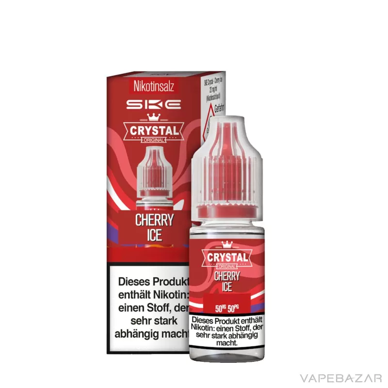 SKE Crystal Liquid – Cherry Ice - Vapebazar - Image 3