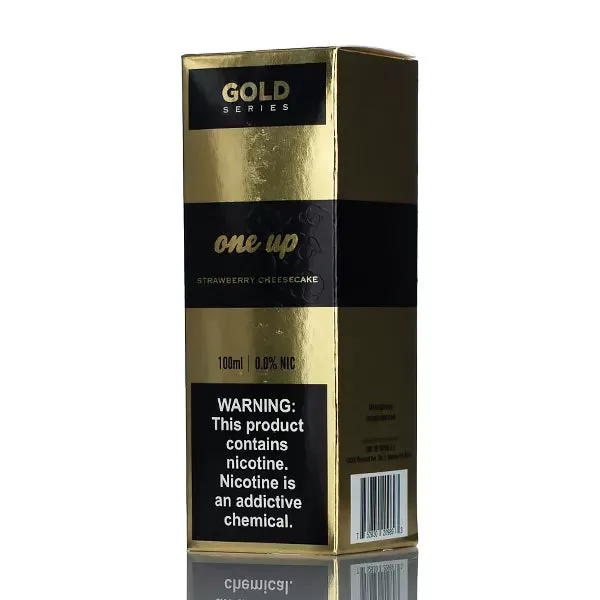 One Up E-liquids - No Nicotine Vape Juice - 100ml (DISCONTINUED) - Strawberry Cheesecake - Image 2