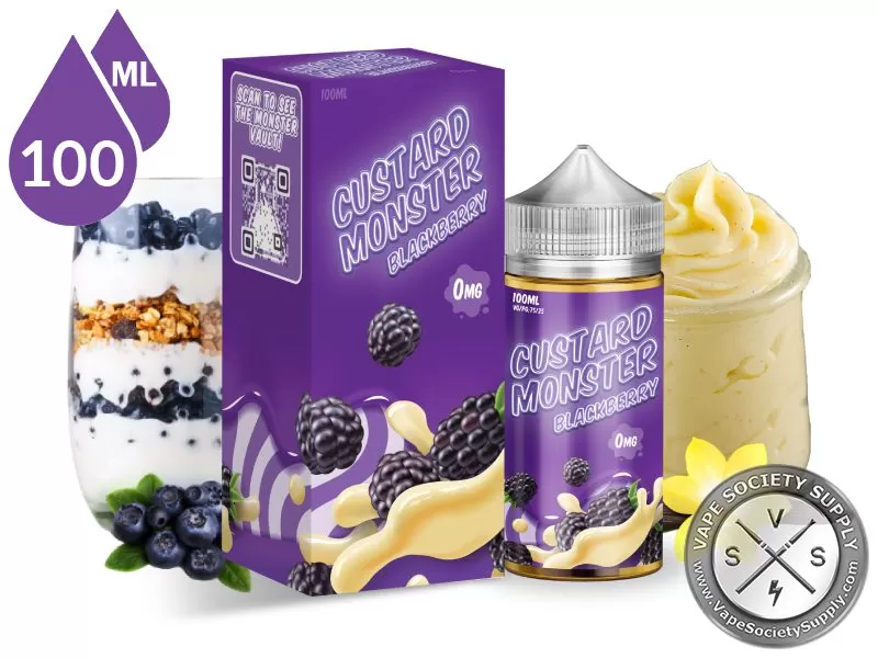 Blackberry Custard Monster 100ml
