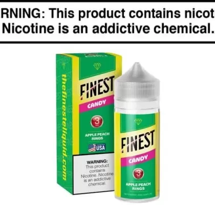 Apple Peach Rings by The Finest E-Liquid Candy Edition 100mL - Vape Product, Vape Product