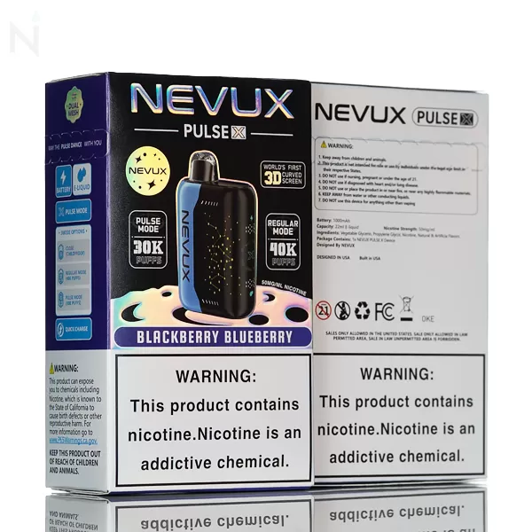 NEVUX Pulse X 40K Disposable Vape - Strawberry Colada - Image 3