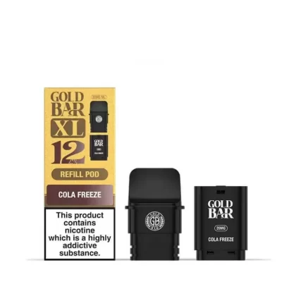 Gold Bar XL Prefilled Replacement Pod Cola Freeze