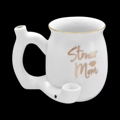 Roast & Toast “Stoner Mom” Ceramic Pipe Mug