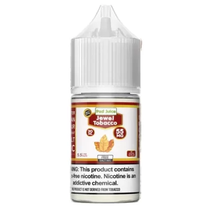 Pod Juice Jewel Tobacco TF 30ml Nic Salt Vape Juice - Eightvape