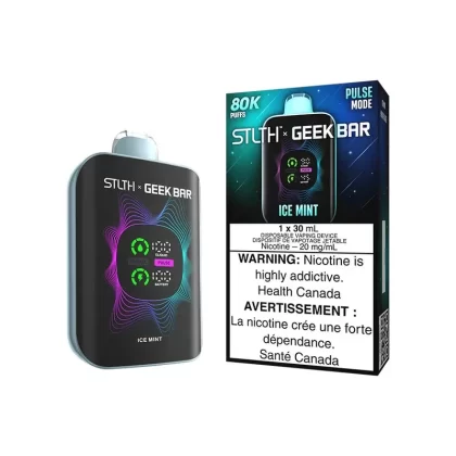 STLTH X GEEK BAR DISPOSABLE – 80k PUFFS – Ice Mint