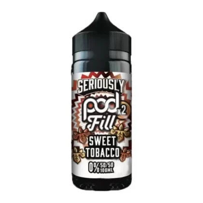 Sweet Tobacco By Seriously Pod Fill 100ml Shortfill